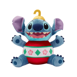 Peluche Stitch spéciale fêtes Noël Disney
