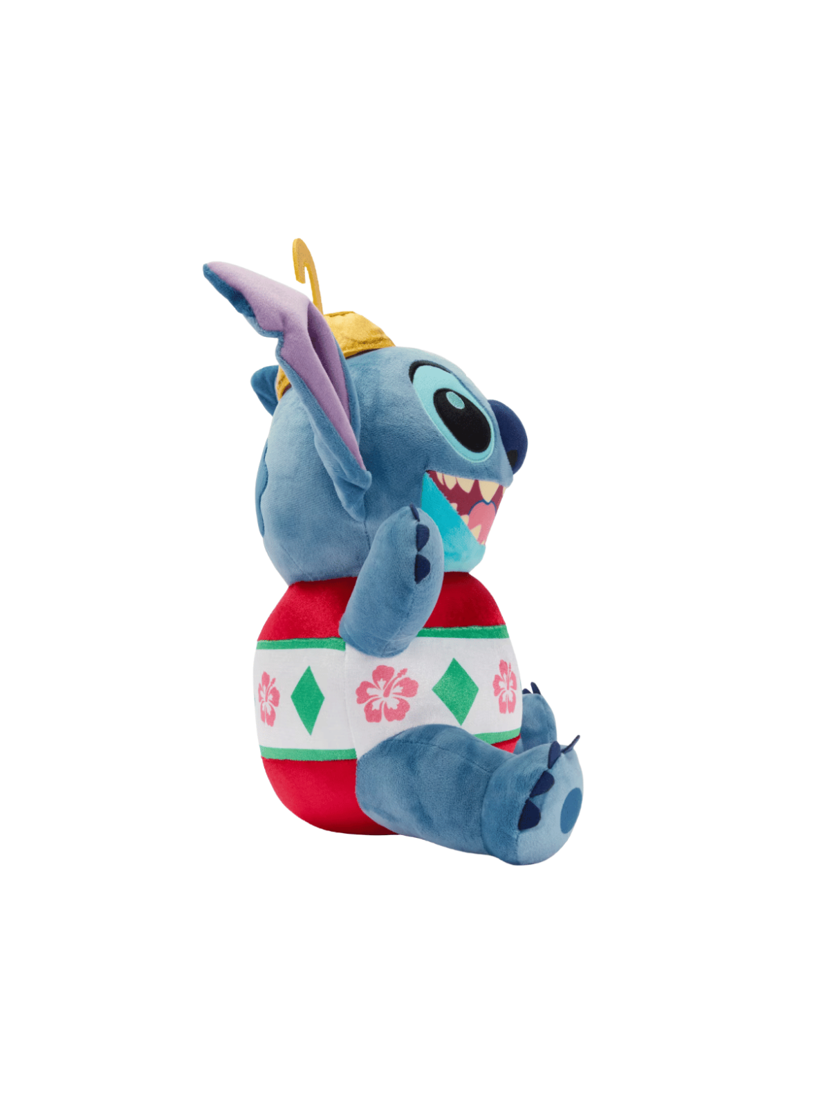 Peluche Stitch spéciale fêtes Noël Disney