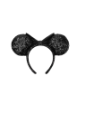 Ears Minnie Mouse sequins noirs disney
