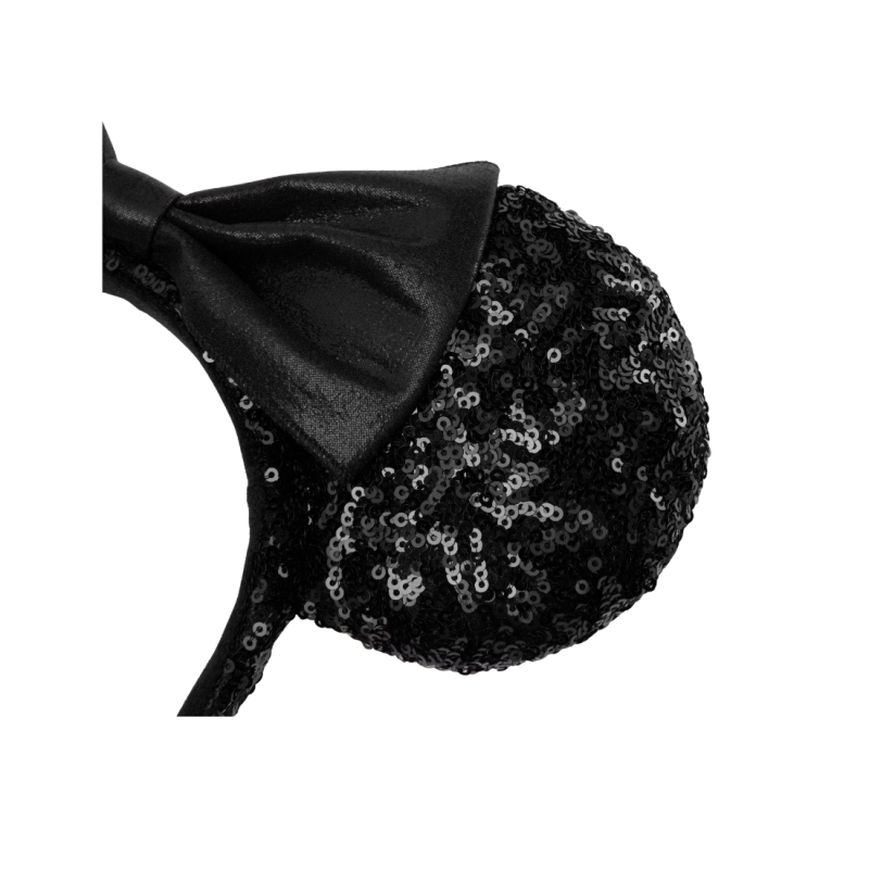 Ears Minnie Mouse sequins noirs disney
