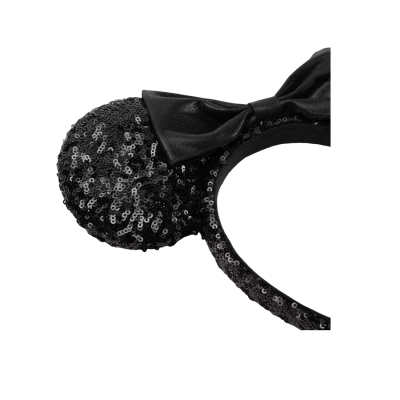 Ears Minnie Mouse sequins noirs disney