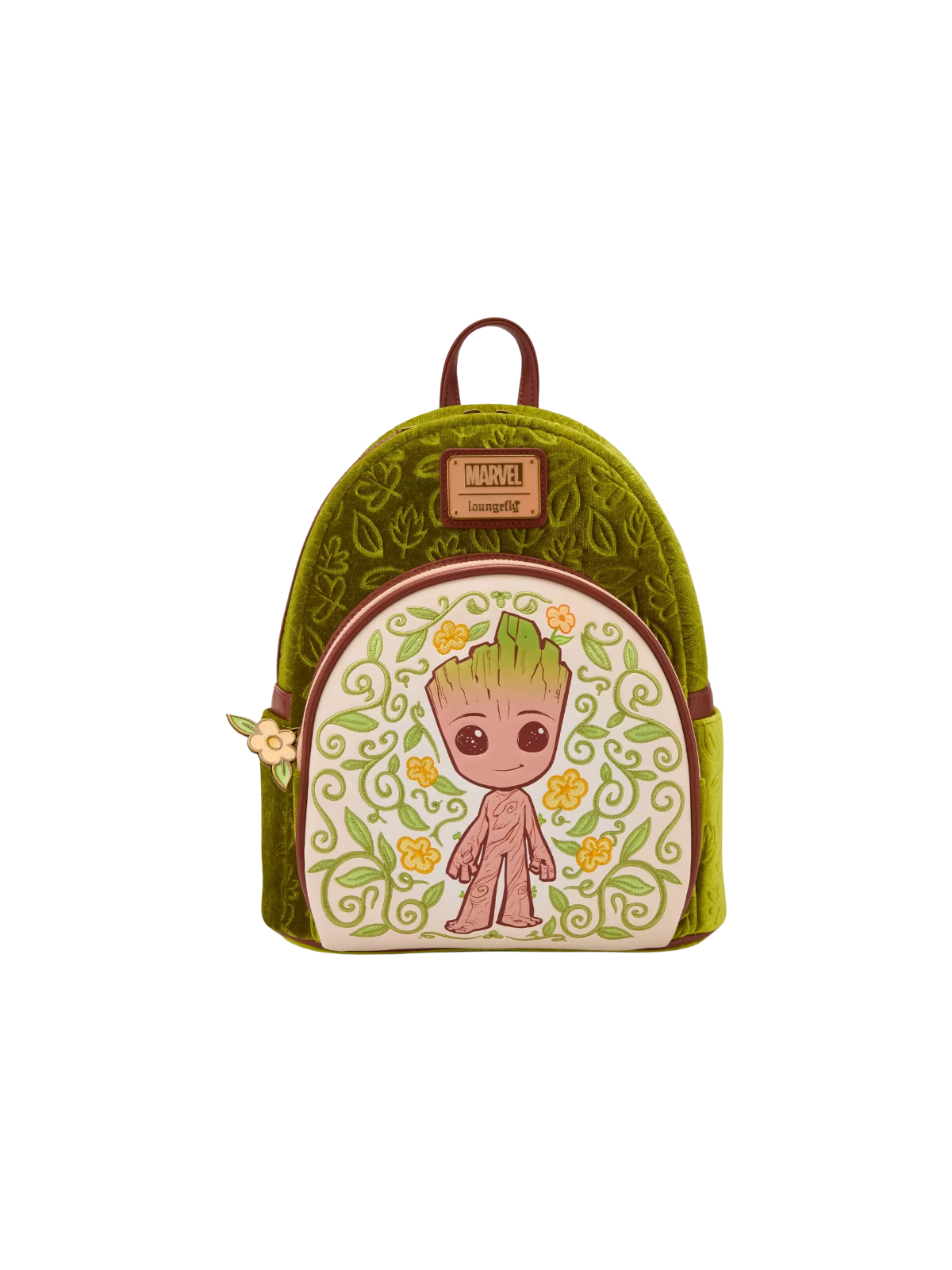 Sac à dos Groot floral velvet Les gardiens de la galaxie LOUNGEFLY
