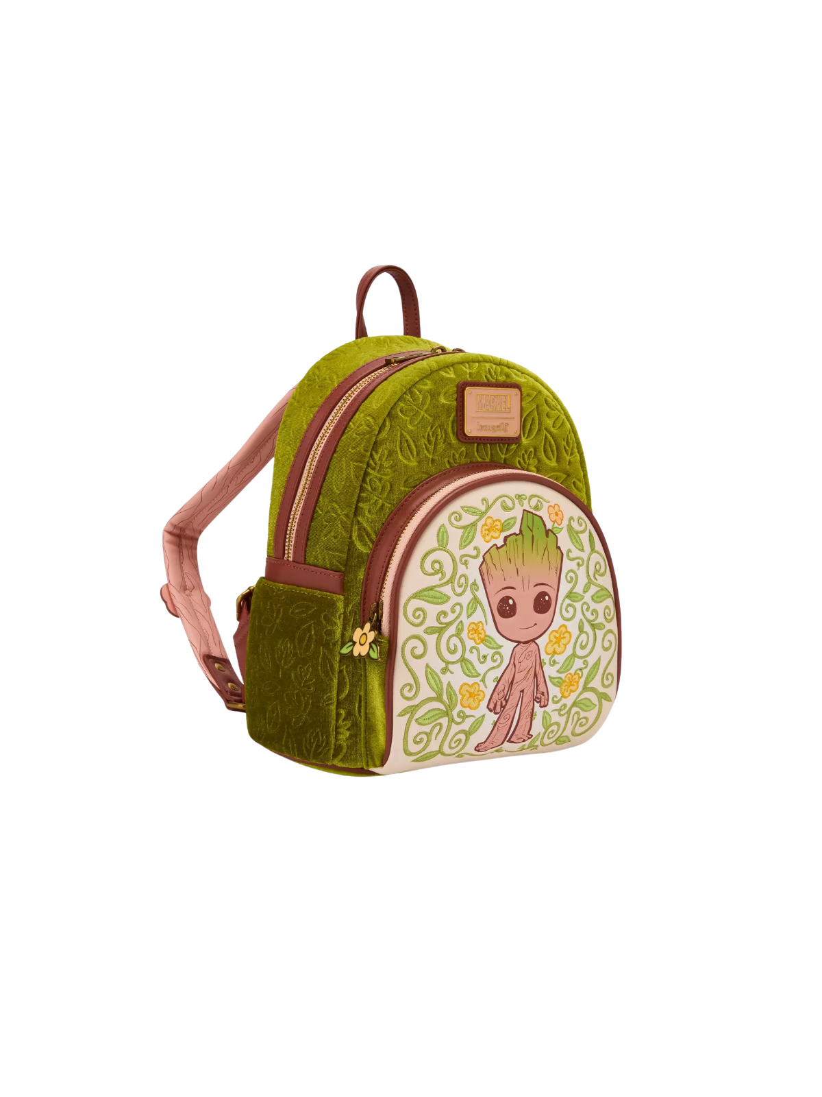 Sac à dos Groot floral velvet Les gardiens de la galaxie LOUNGEFLY