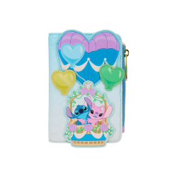 Portefeuille angel & stitch hot air balloon Lilo & Stitch LOUNGEFLY