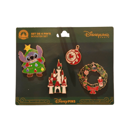 4 Pin's Noël Disneyland