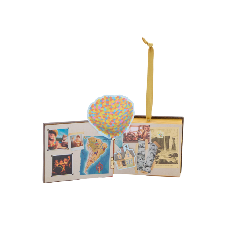 Décoration musicale réplique du journal de Là-Haut Living Magic Sketchbook