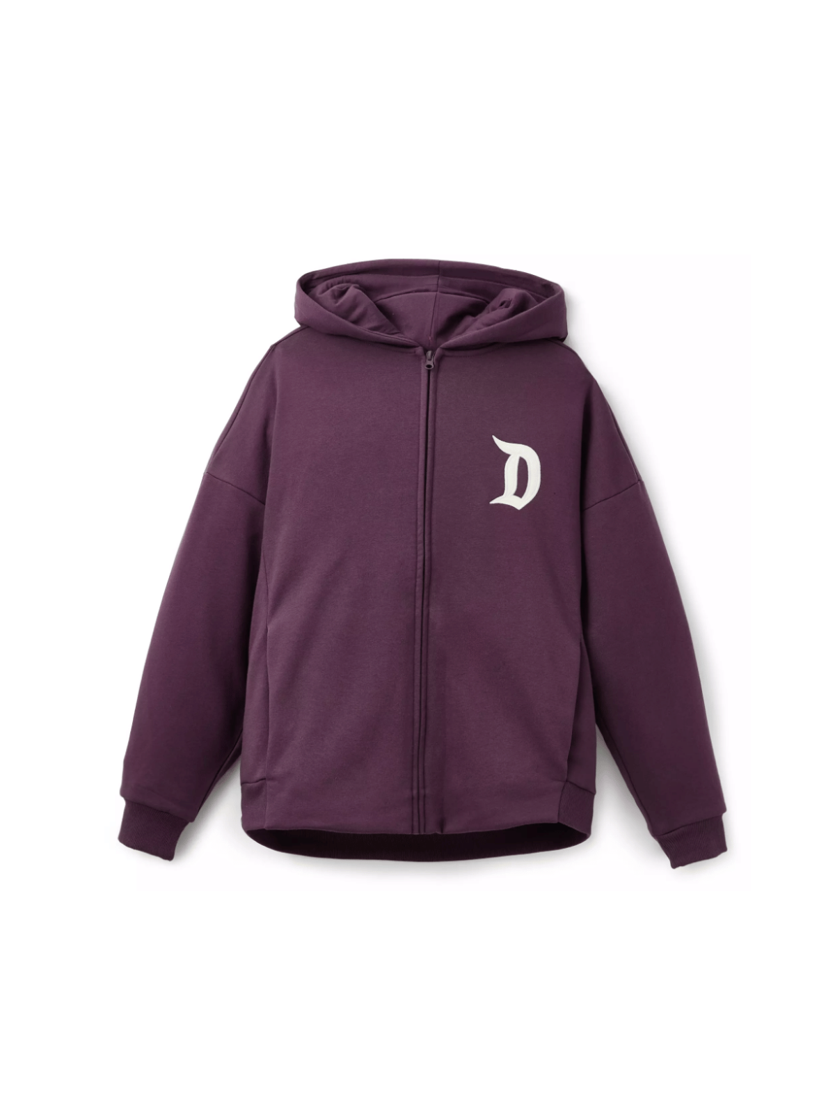 Gilet à capuche zippé avec logo Disneyland Violet