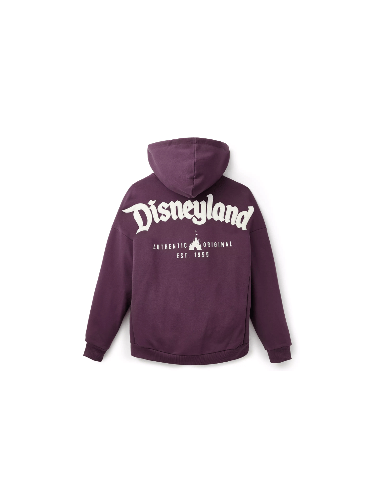 Gilet à capuche zippé avec logo Disneyland Violet