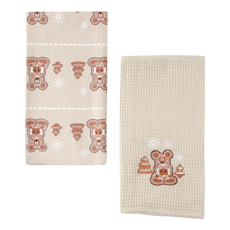 Torchons de cuisine Mickey Pain d'épice Disney