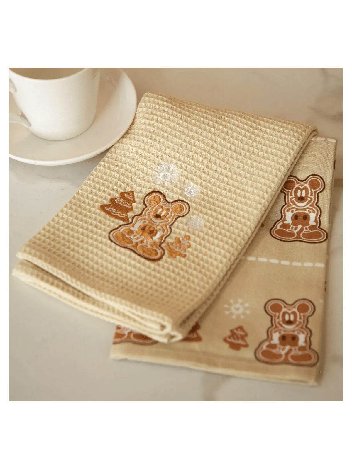 Torchons de cuisine Mickey Pain d'épice Disney