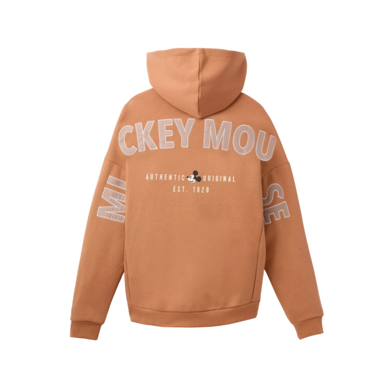 Gilet à capuche zippé Mickey Mouse Beige DISNEY