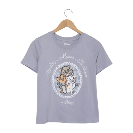 T-shirt femme Les Aristochats Portrait Chaton Disney