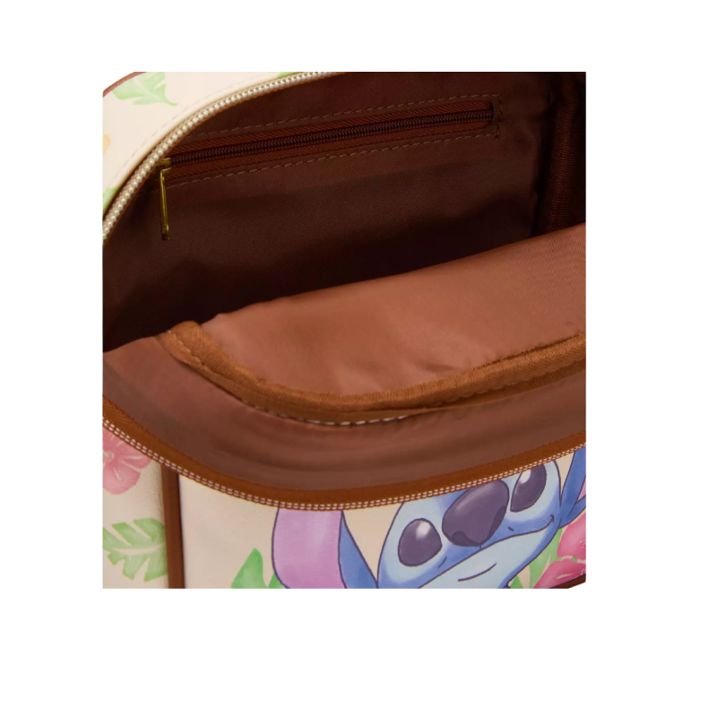 Sac à bandoulière floral caméra Stitch LOUNGEFLY Import