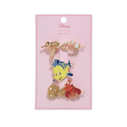Set de pinces à cheveux La petite sirène icons Disney Import
