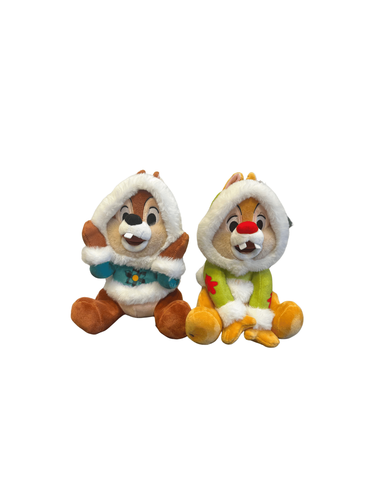 Peluche Duo Tic et Tac Hiver Disney