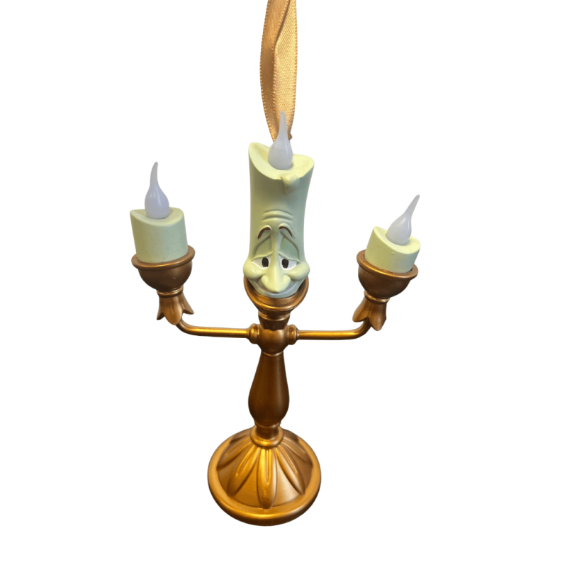 Ornement Lumière Lumineux 3D La Belle et la Bête Disney