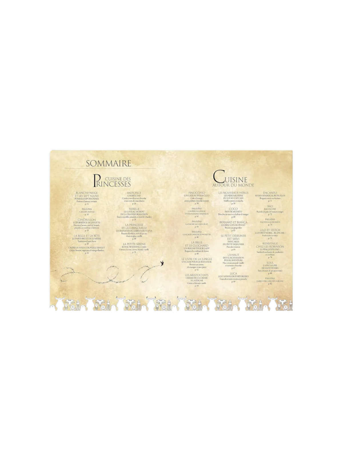 Les patisseries enchantées Disney