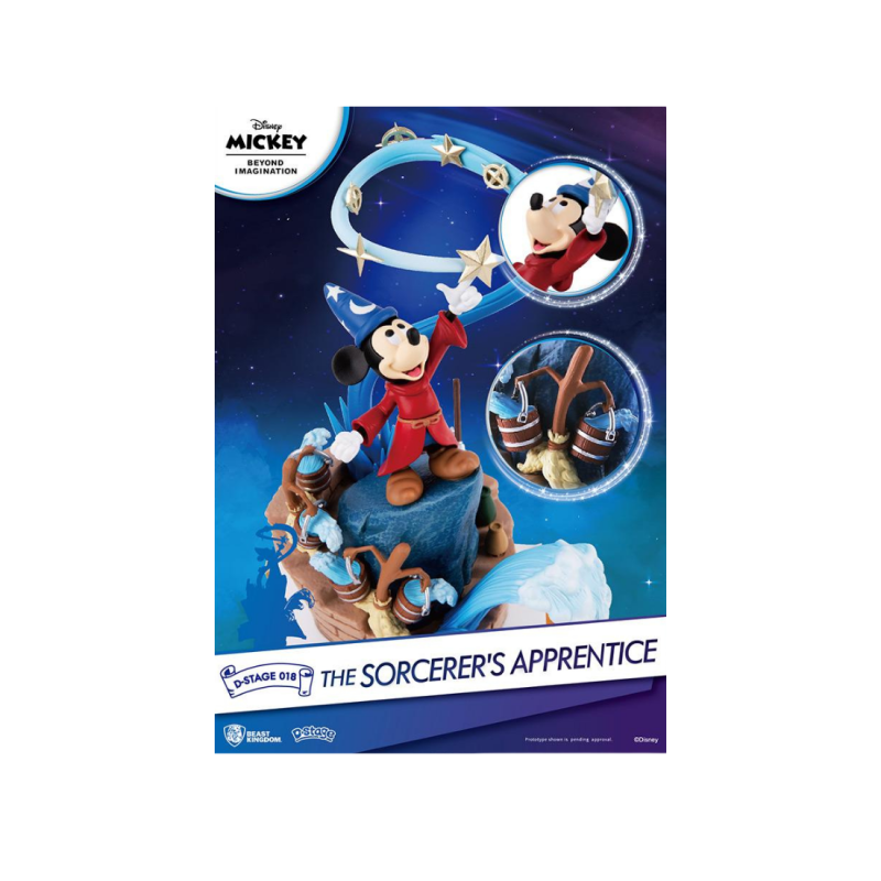 Figurine Mickey Sorcier Beyond Imagination D-Stage