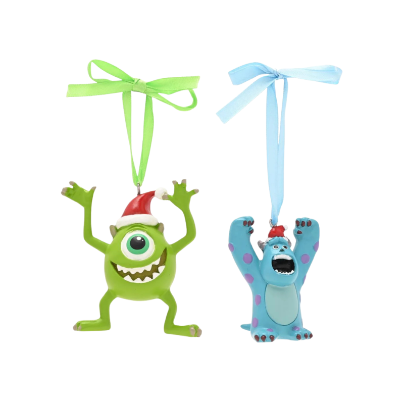 Set de 2 ornements Mike & Sully Monstres & cie Disney