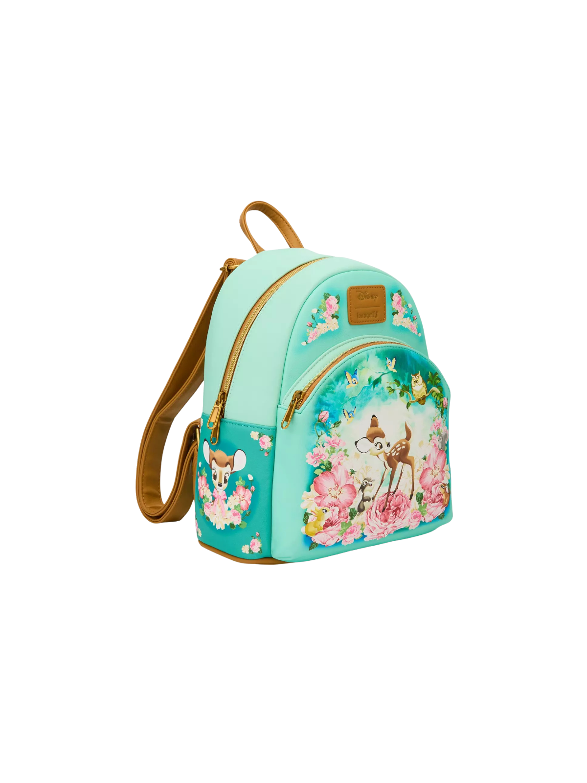 Sac à dos floral turquoise Bambi LOUNGEFLY Import