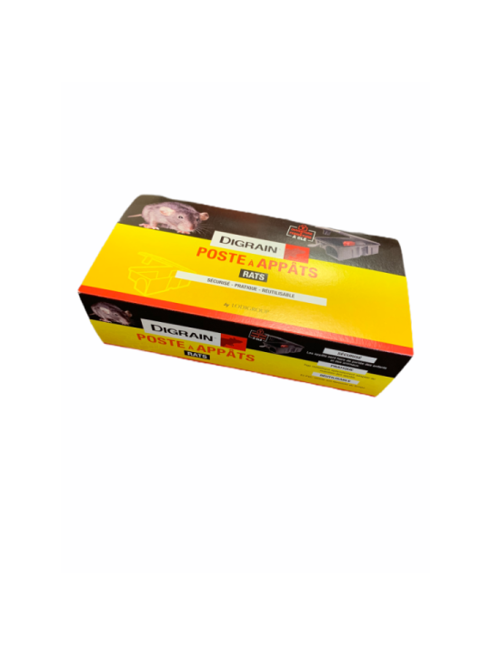 Boîte à appâts rats - DIGRAIN R7049