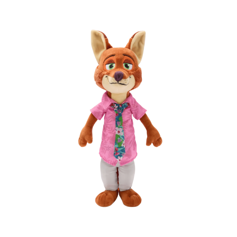 Peluche moyenne Nick Wilde Zootopie 2 Disney