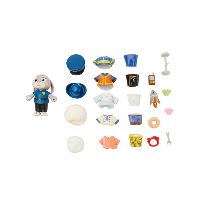 Coffret de jouets de costume Zootopie 2