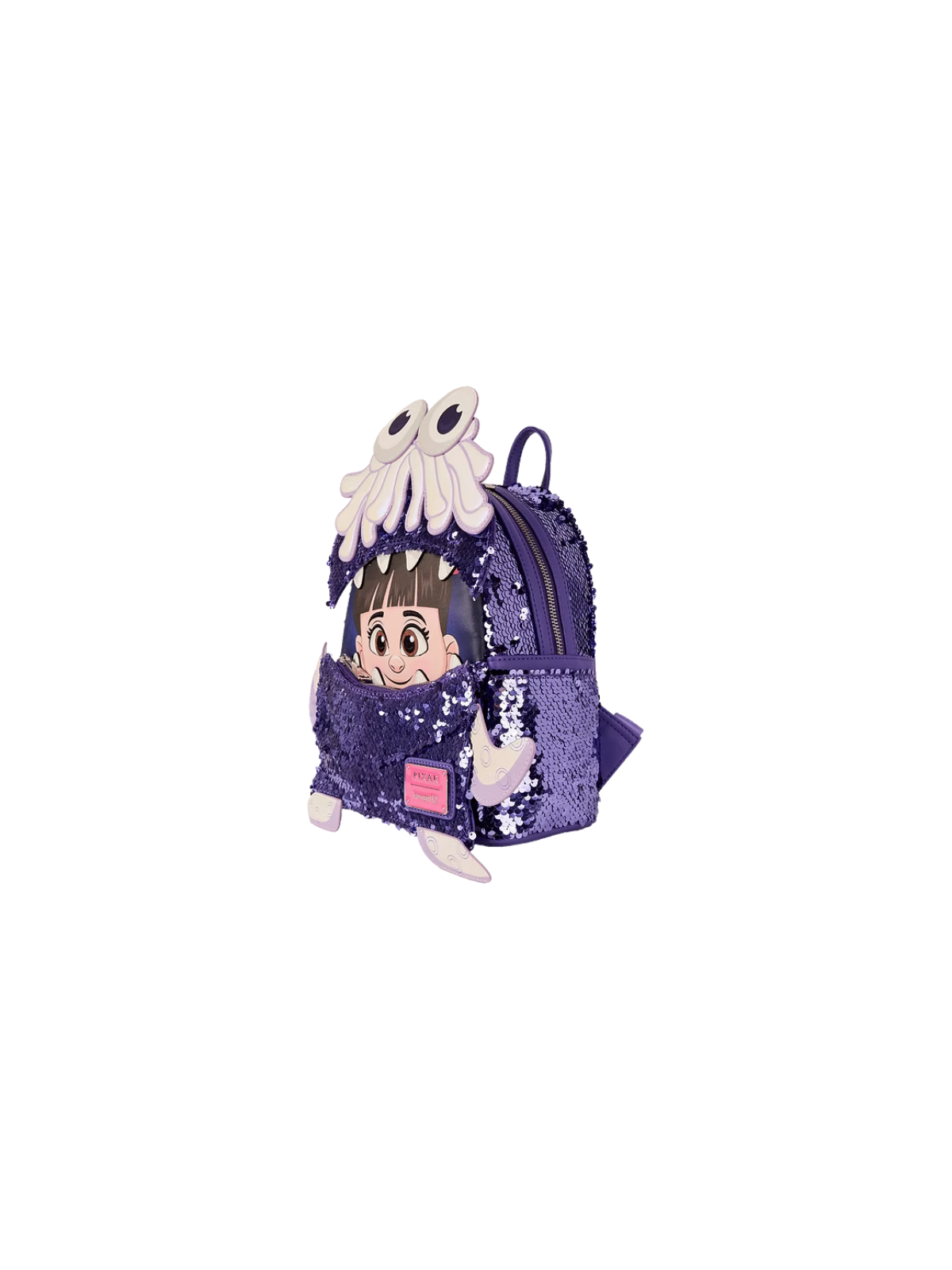 Sac à dos Boo sequins Monstres & cie LOUNGEFLY Import