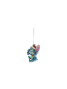 Figurine Ornement Stitch enveloppé de guirlandes lumineuses de noël Disney traditions 6017542