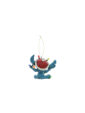 Figurine Ornement Stitch enveloppé de guirlandes lumineuses de noël Disney traditions 6017542