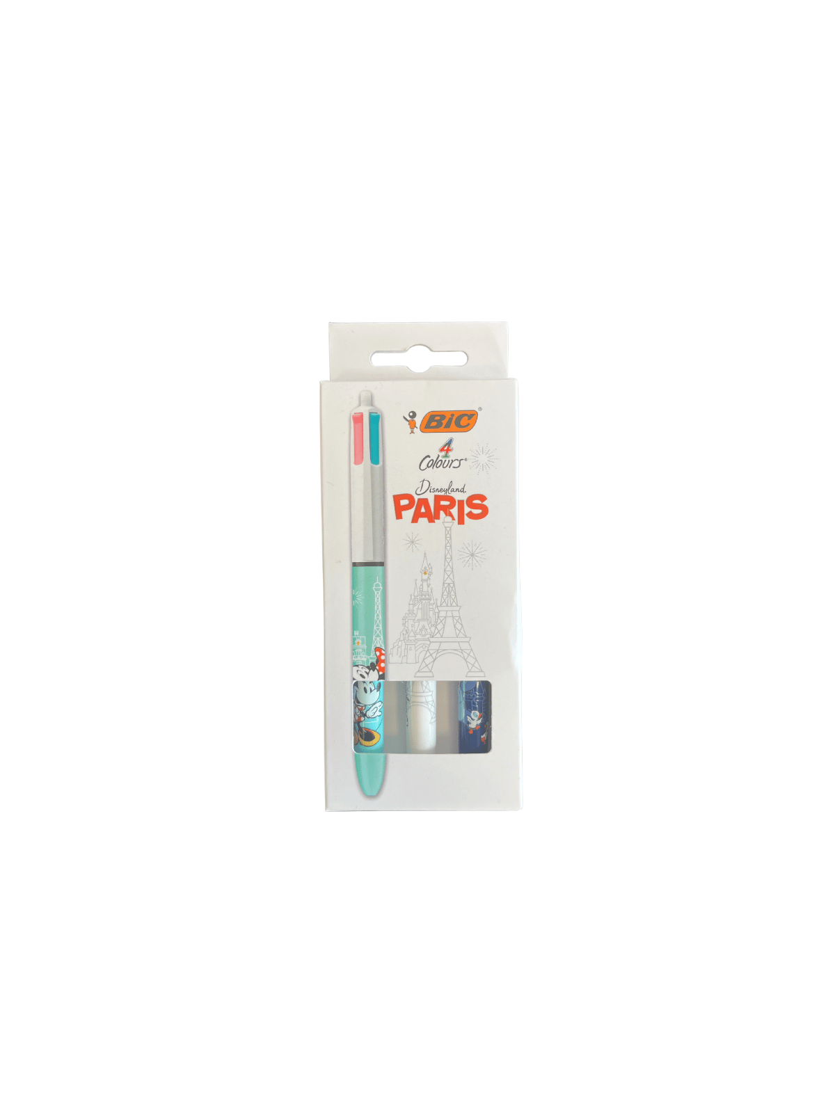Set 3 Stylos Bic Paris Disneyland Paris