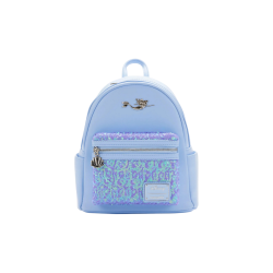 Sac à dos Ariel sequins La petite sirène LOUNGEFLY Import