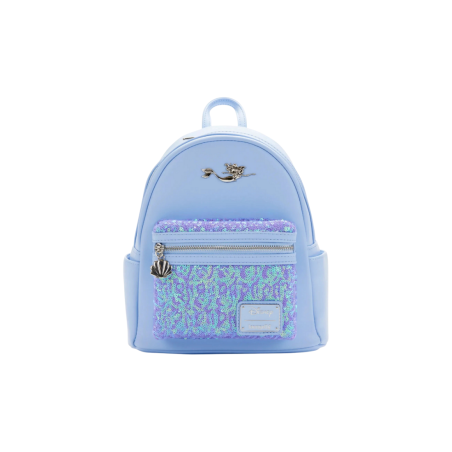 Sac à dos Ariel sequins La petite sirène LOUNGEFLY Import