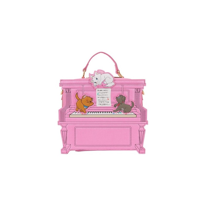 Sac à bandoulière figural piano Les Aristochats LOUNGEFLY