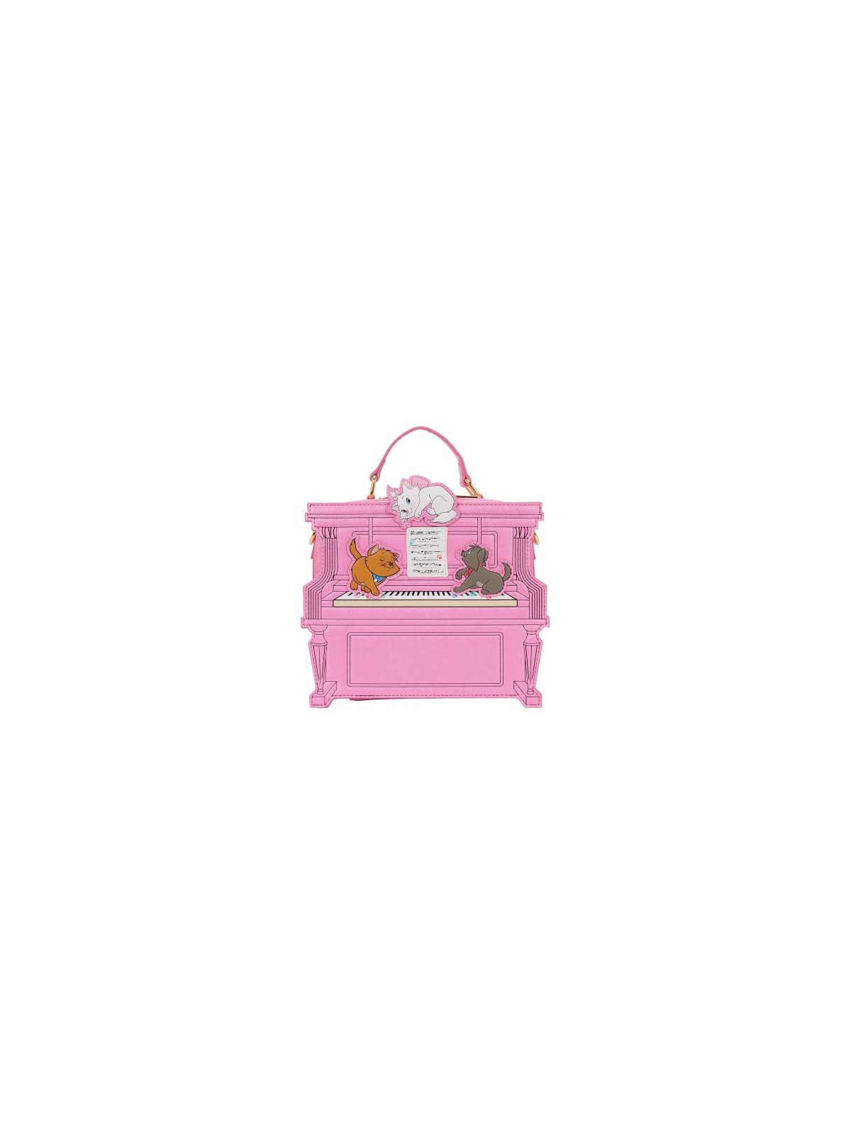 Sac à bandoulière figural piano Les Aristochats LOUNGEFLY