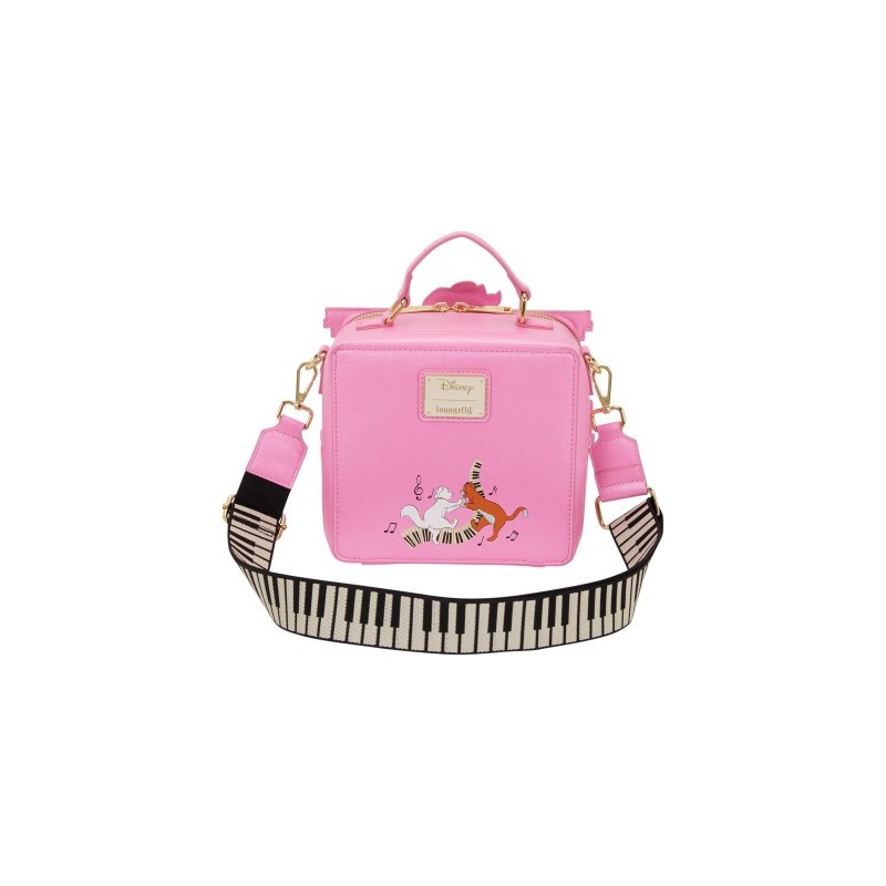 Sac à bandoulière figural piano Les Aristochats LOUNGEFLY