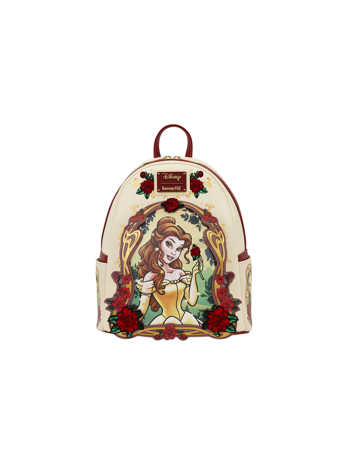 Sac à dos La belle & la bête floral LOUNGEFLY Import