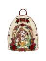 Sac à dos La belle & la bête floral LOUNGEFLY Import