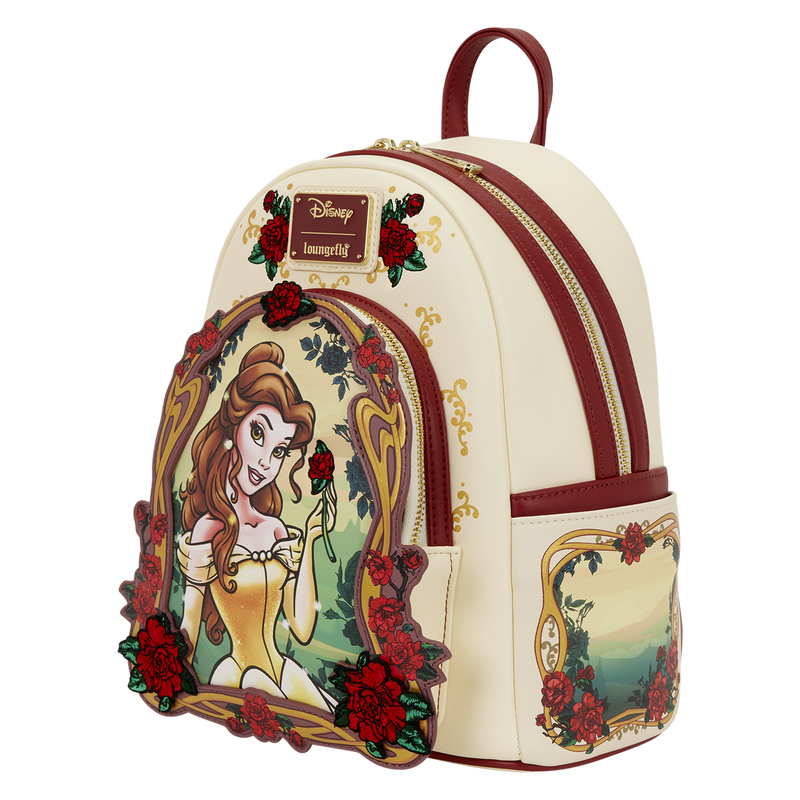 Sac à dos La belle & la bête floral LOUNGEFLY Import