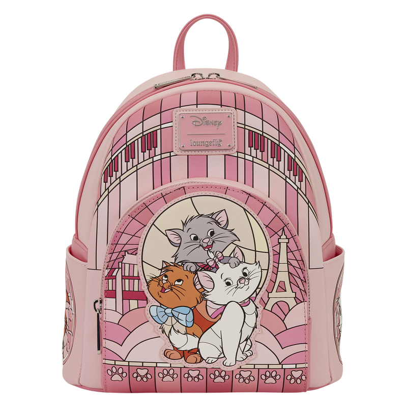 Sac à dos Stained Glass Les Aristochats LOUNGEFLY Import