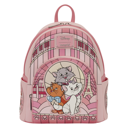 Sac à dos Stained Glass Les Aristochats LOUNGEFLY Import