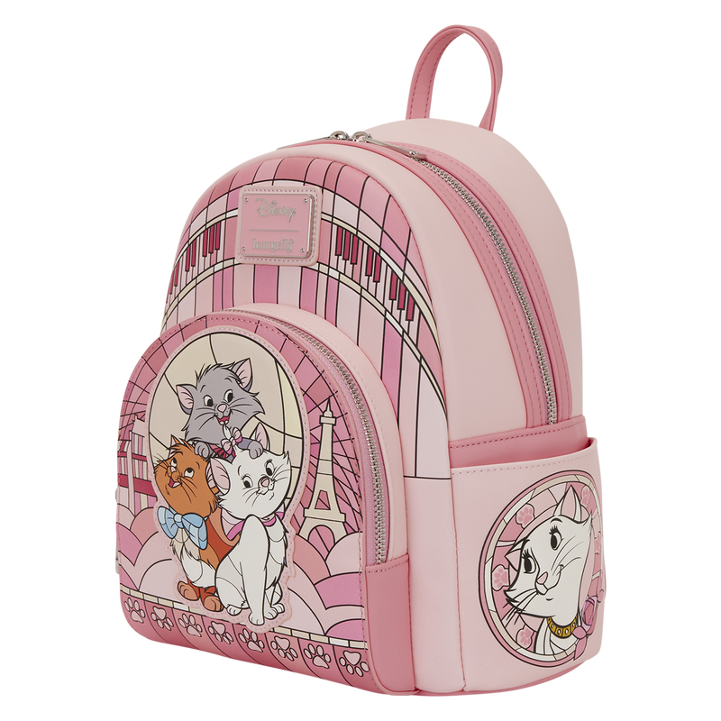 Sac à dos Stained Glass Les Aristochats LOUNGEFLY Import