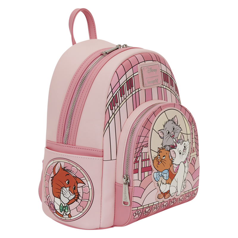 Sac à dos Stained Glass Les Aristochats LOUNGEFLY Import