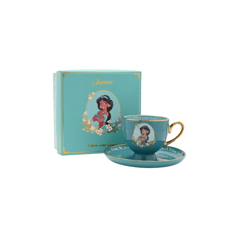 Tasse & sous tasse Jasmine Aladdin Disney