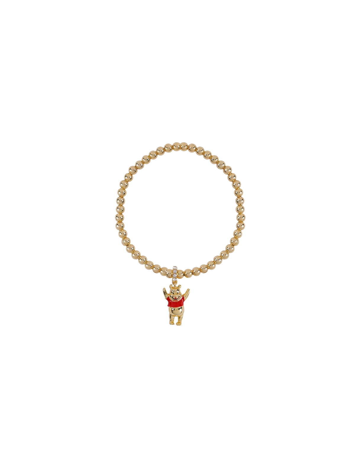 Bracelet perles Winnie l'ourson Disney