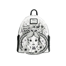 Sac à dos Sketch Alice au pays des merveilles LOUNGEFLY Import
