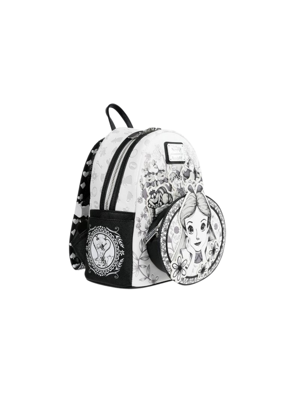 Sac à dos Sketch Alice au pays des merveilles LOUNGEFLY Import