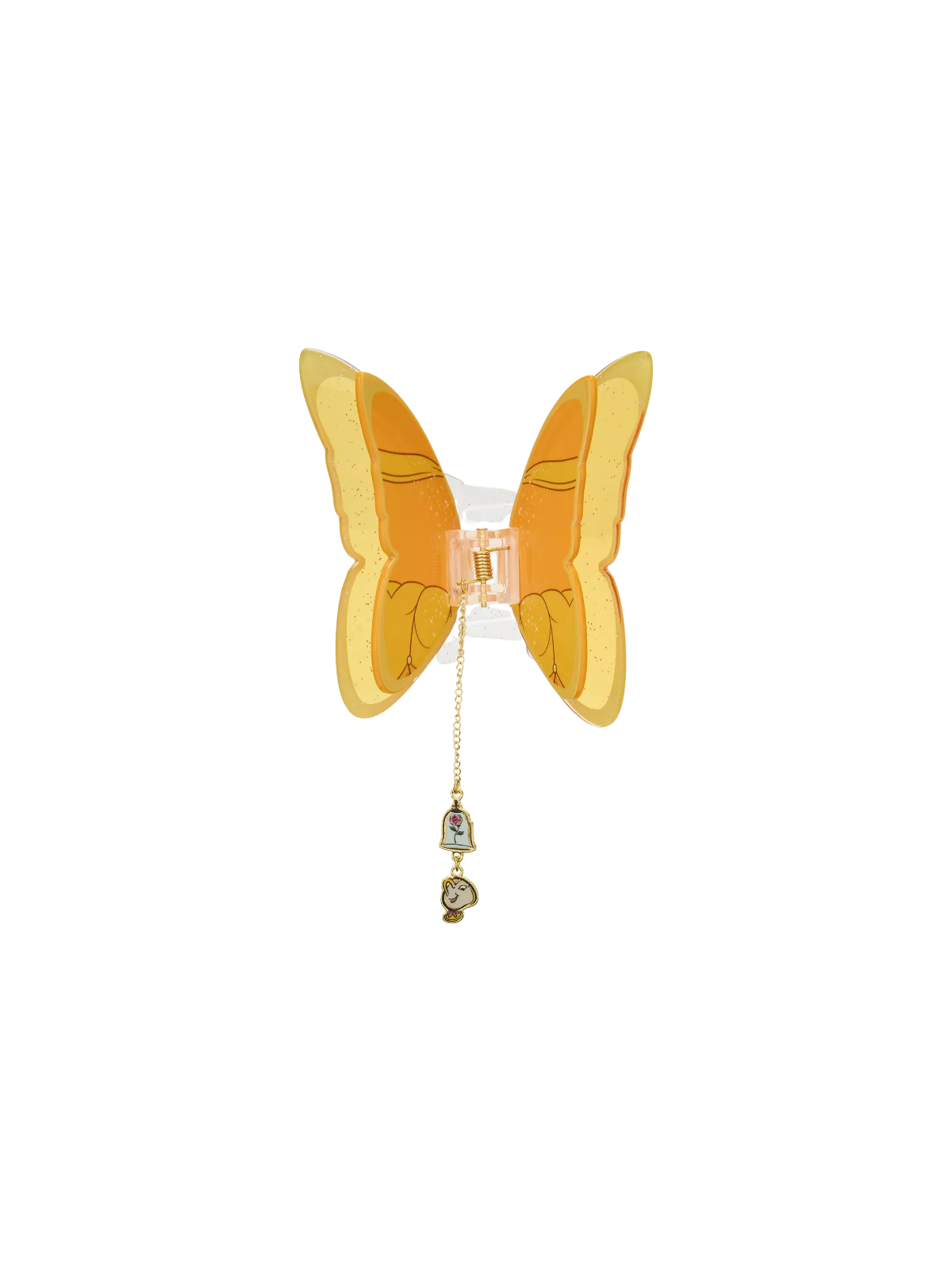 Pince à cheveux butterfly La belle & la bête Disney Import