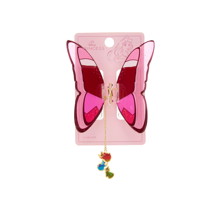Pince à cheveux butterfly La belle au bois dormant Disney Import