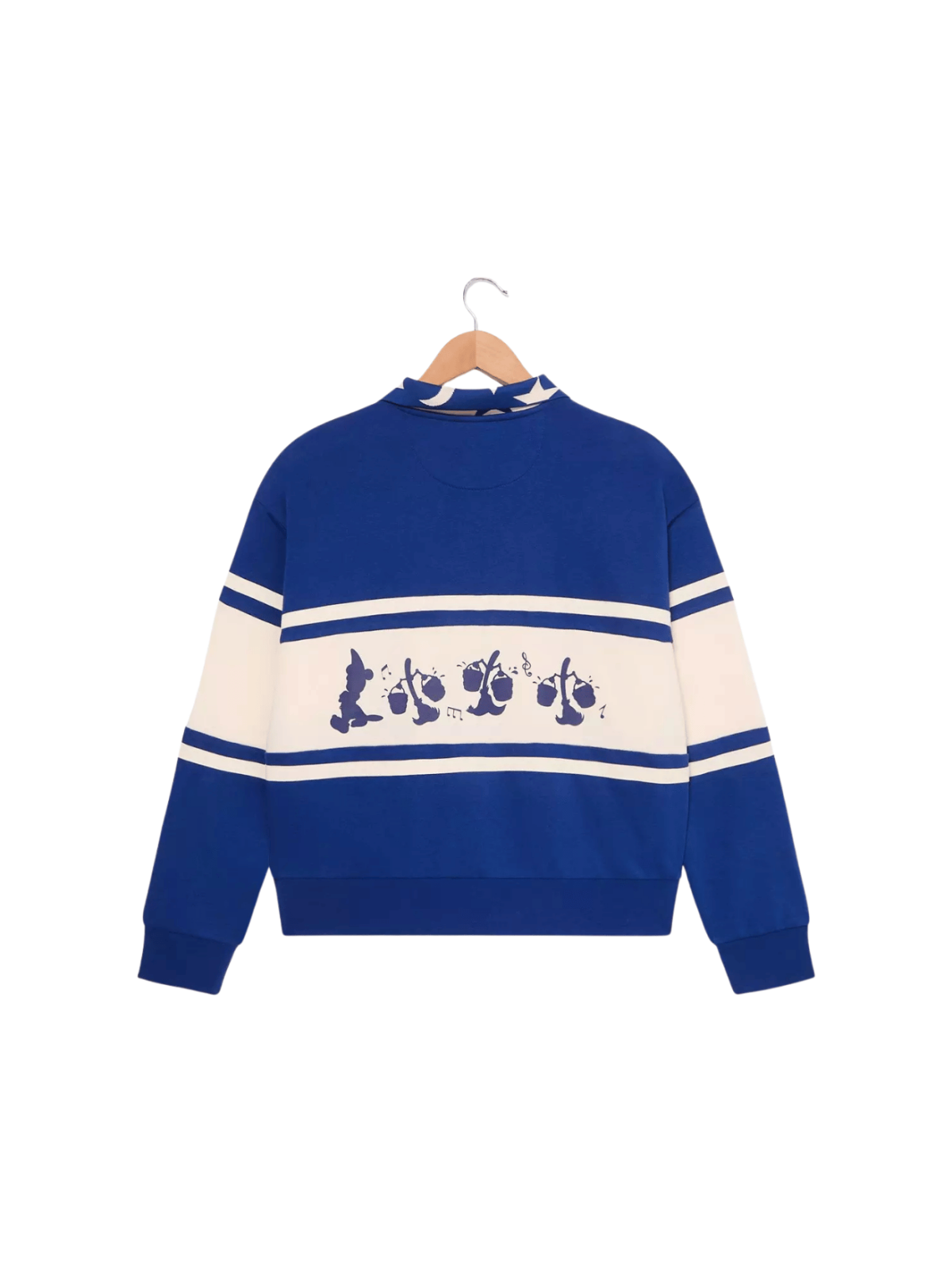 Pull col rond zippé Fantasia Mickey l'Apprenti Sorcier Disney